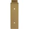 Ekena Millwork Steel Truss Shelf Bracket, Hammered Gold 2"W x 10"D x 7 1/4"H BKTM02X10X07TSHGO - alternate 5